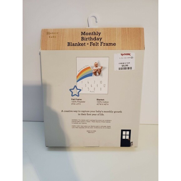 Inflatable Water Mat, Monthly Birthday Felt, Baby Wipes - Baby Bundle NEW - Picture 7 of 11